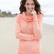 Women's Aubrey Gauze Knit Funnel Neck Pullover